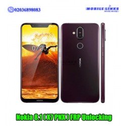 Nokia 8.1 (X7 PNX) X7 PNX Pin/Pattern Removal + FRP Unlocking Service
